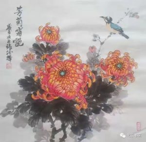 著名花鸟画家张德辉先生作品集(12)-科记汇