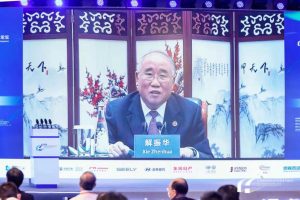 中国气候变化事务特使解振华：推广零碳汽车，完成全球最高强度碳排放降幅-科记汇